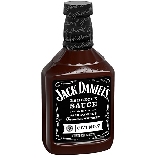 Jack Daniel's Original Barbecue Sauce - 19 oz Bottles (Pack of 6) - Premium Whiskey-Infused BBQ Sauce for Grilling, Smoking & Cooking - Perfect for Ribs, Chicken & Burgers