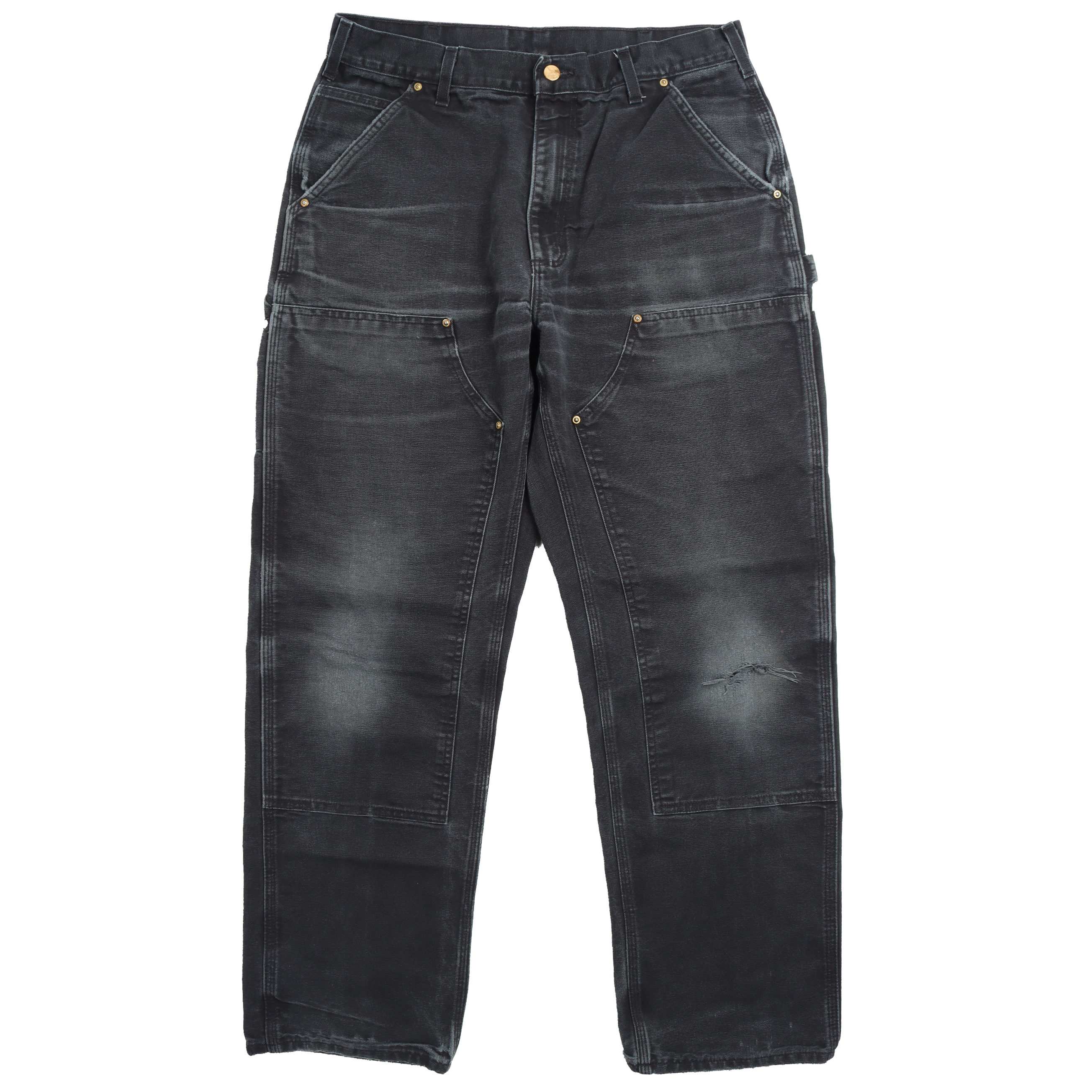 Vintage 1990s Work Pants for Men - Durable & Comfortable Heavy Duty Workwear for Construction, Carpentry, and Outdoor Jobs