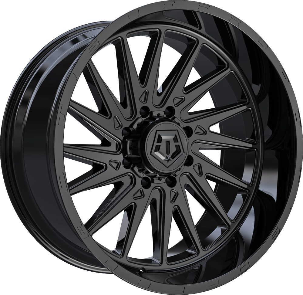 20x9 6x135 ET18 CB106.2 Black Alloy Wheels - Perfect for Ford F150, Ram 1500 & Chevy Silverado Off-Road Adventures