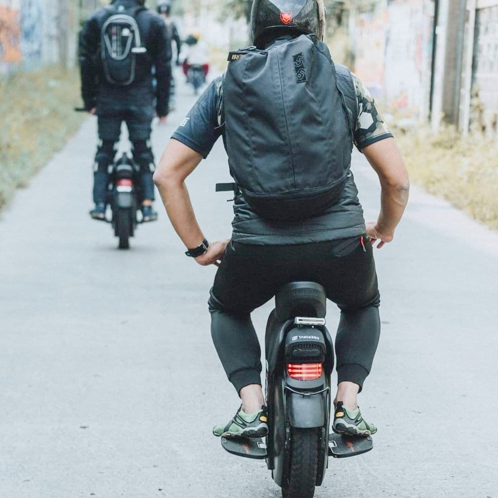 Inmotion V11 Electric Unicycle Seat & Power Pads & Honeycomb Pedals Set - Comfort Upgrade for Commuting, Urban Travel & Outdoor Adventures