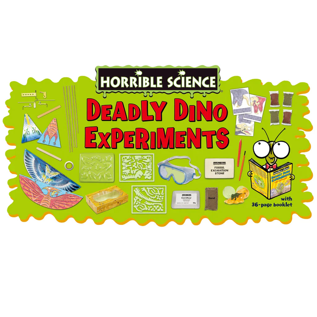 Dinosaur Science Experiment Kit for Kids - Fun & Educational STEM Learning Activities for Home & Classroom