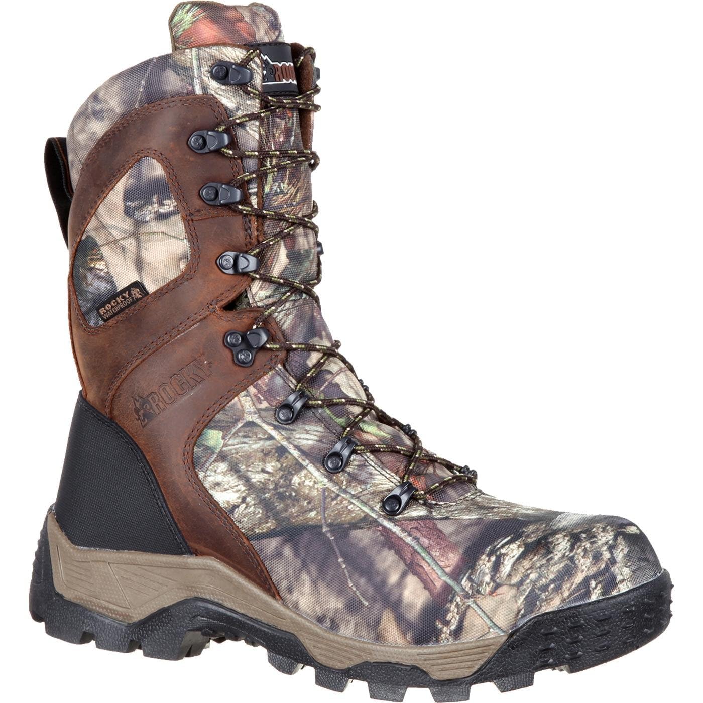 ROCKY Sport Pro 1000G Insulated Hunting Boots for Men - Waterproof Winter Boots with Thinsulate - Best for Cold Weather Hunting, Hiking & Outdoor Activities