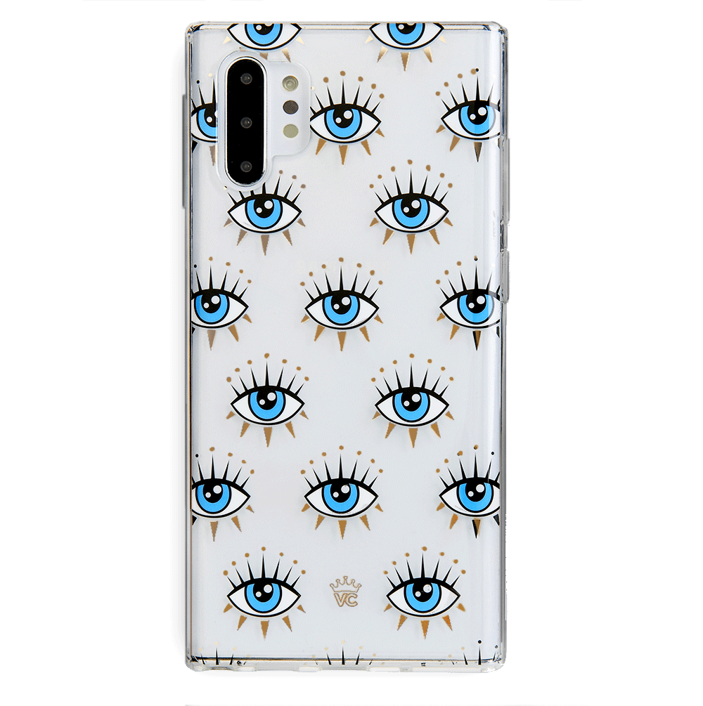 Evil Eye Protection Samsung Galaxy Phone Case - Stylish & Durable Cover for Good Luck Charm | Perfect for Travel, Daily Use & Gift Giving