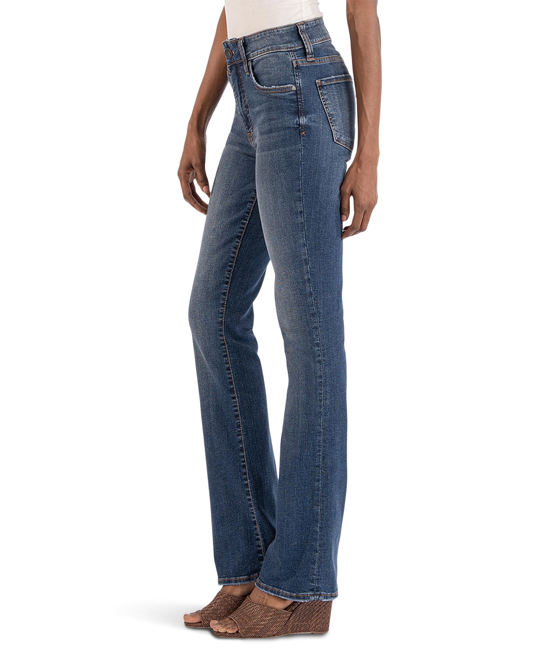 KUT from the Kloth Natalie High Rise Bootcut Jeans for Women - Stretchy Denim Pants with Flattering Fit | Perfect for Casual Wear, Office Outfits & Night Out