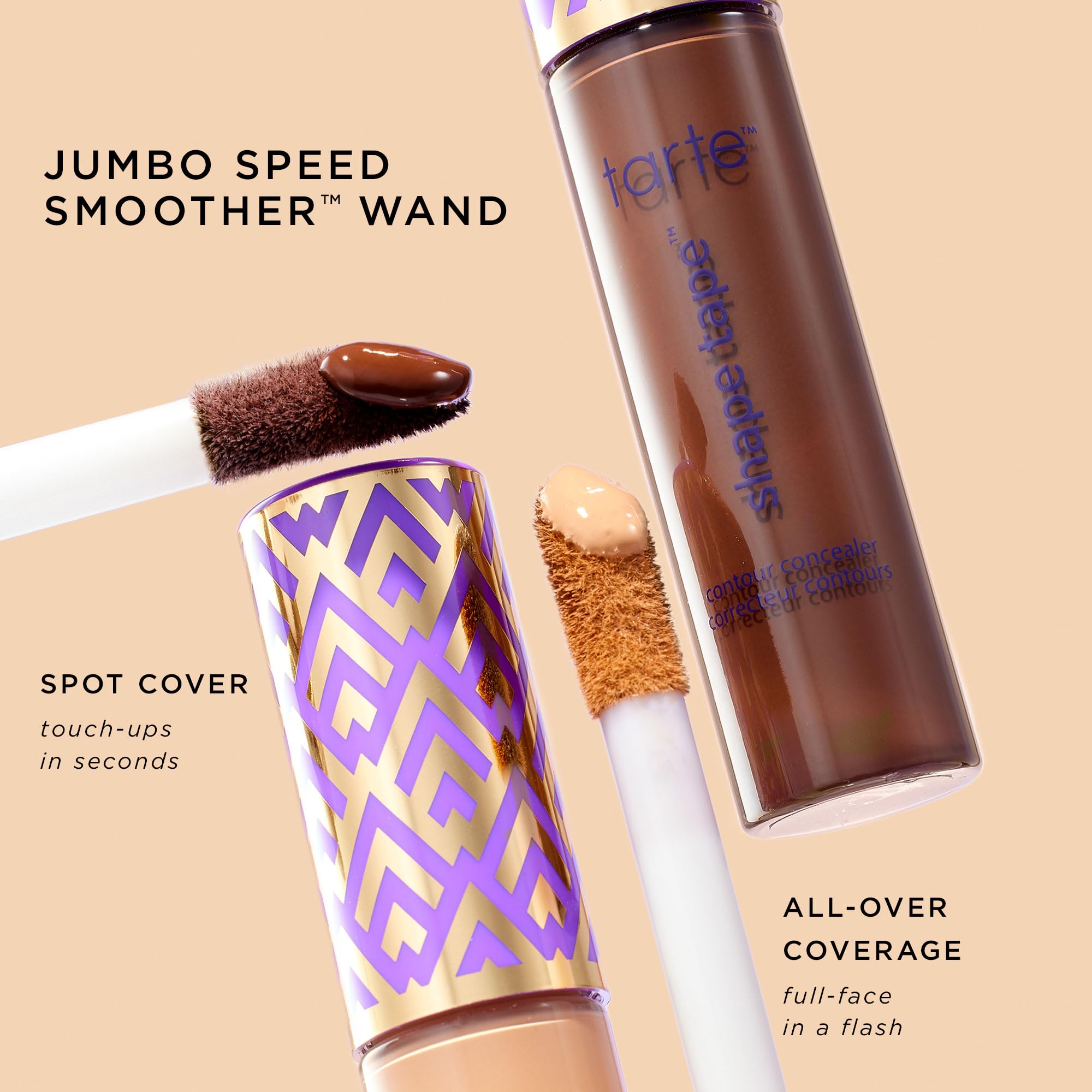 Tarte Shape Tape Full-Coverage Concealer - 20S Light Sand (For Light Skin with Warm Golden Undertones) - Travel Size - Perfect for On-the-Go Touch Ups & Flawless Makeup Looks