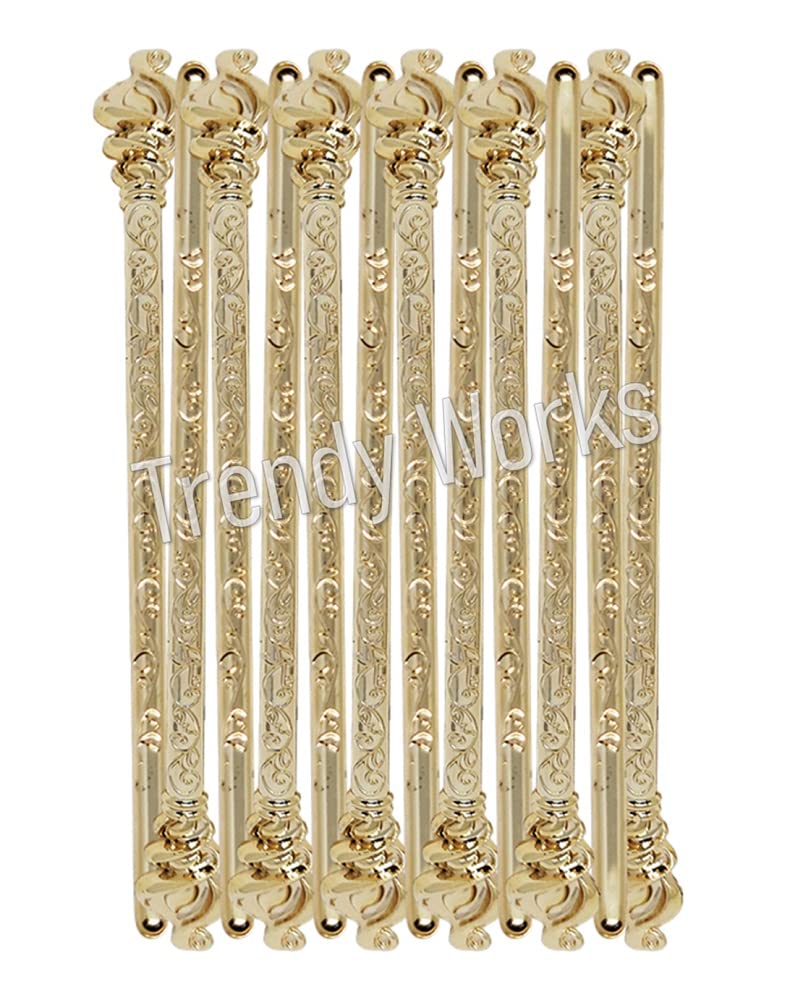 12-Piece Golden Juda Stick Bun Hair Pins for Women & Girls - Trendy Hair Accessories for Updos, Weddings & Everyday Style