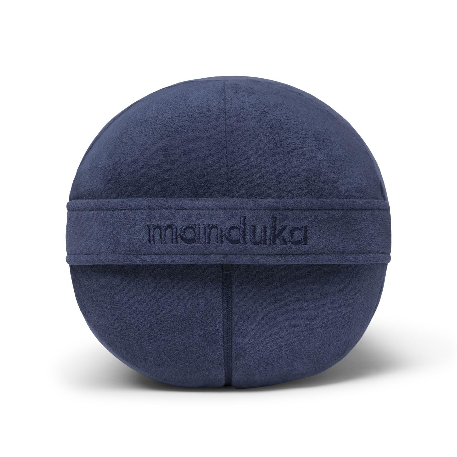 Manduka Enlight Bolster Pillow - Yoga Meditation Pillow with Washable Microfiber Cover, Ergonomic Curved Design for Yoga, Pilates & Workout Support | Perfect for Home Studio, Gym & Relaxation