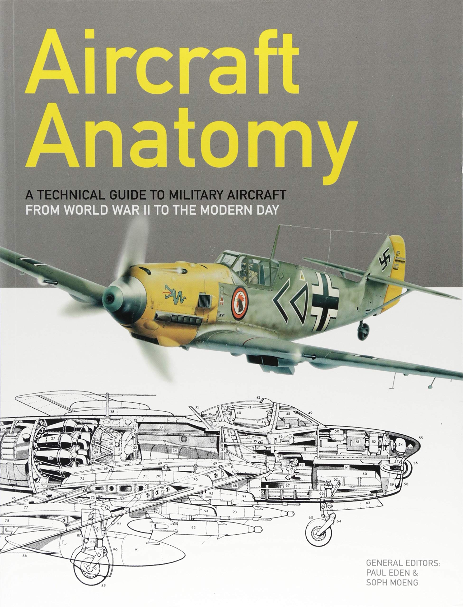 Aircraft Anatomy: Technical Guide to Military Aircraft from WWII to Modern Era | History, Design & Engineering | Perfect for Aviation Enthusiasts & Model Builders