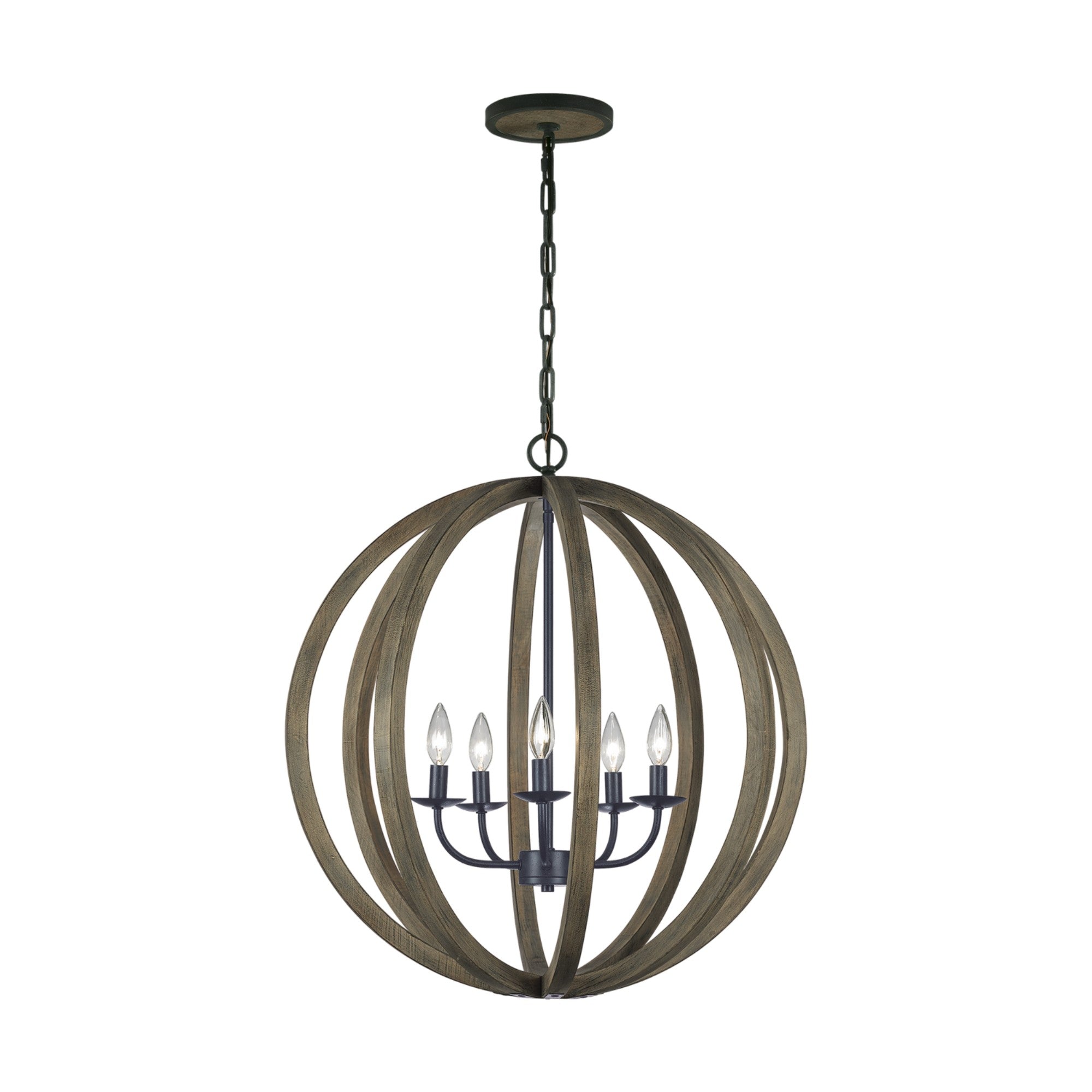 Allier Pendant Light - Modern Hanging Chandelier for Kitchen Island, Dining Room & Bedroom | Dimmable LED Ceiling Fixture with Adjustable Height