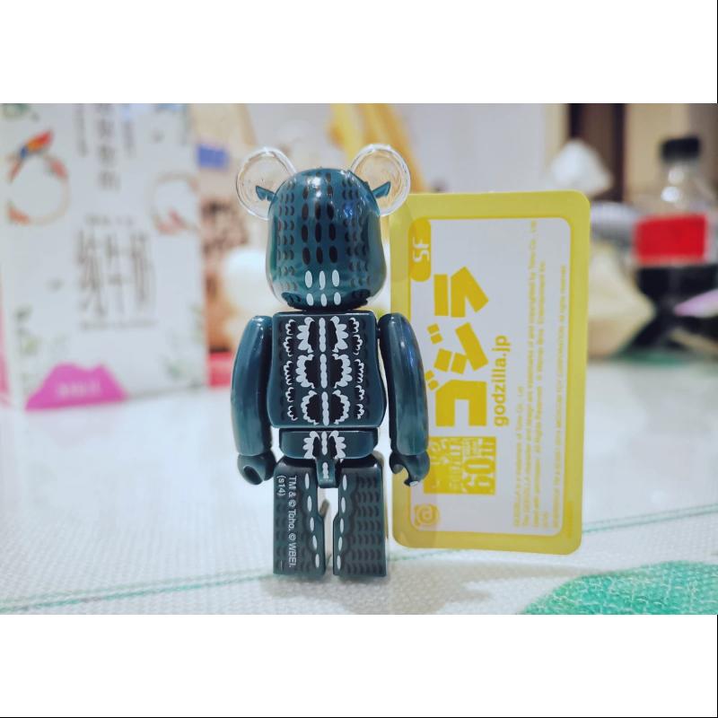 Bearbrick Series 28 SF Godzilla 100% Collectible Vinyl Art Toy - Limited Edition Japanese Pop Culture Figure for Display & Gifting