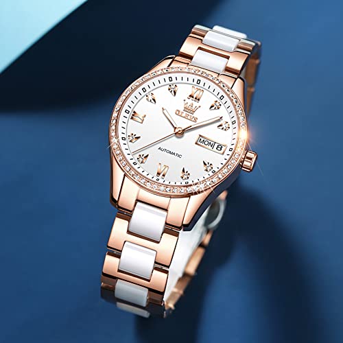 L6637: Two tone strap & White dial