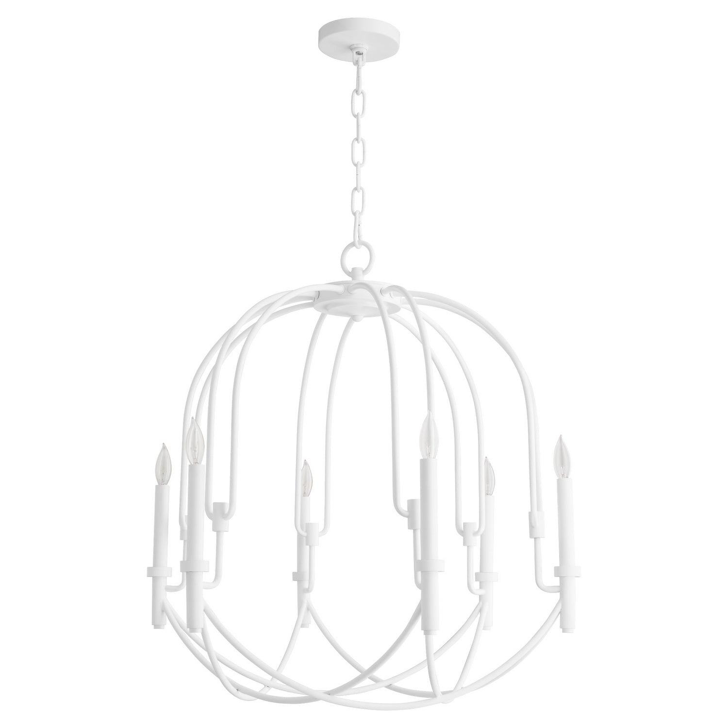Cyan Design 11386 Linari Pendant Light Fixture - Studio White Finish | Modern Ceiling Lighting for Dining Room, Kitchen & Bedroom