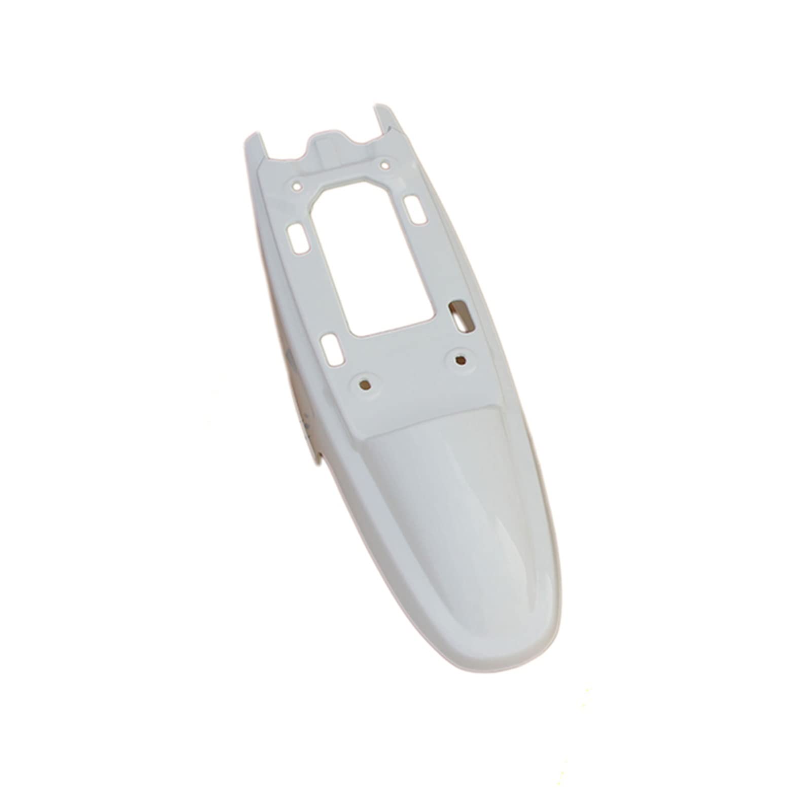 Kasumi Yamaha PW50 PY50 PW50 Pee Motorcycle Front & Rear Fender Fairing Body Kit - Durable Plastic Replacement Parts (White Rear Fender) - Perfect for Off-Road Riding, Kids' Motorcycles & Trail Bike Upgrades