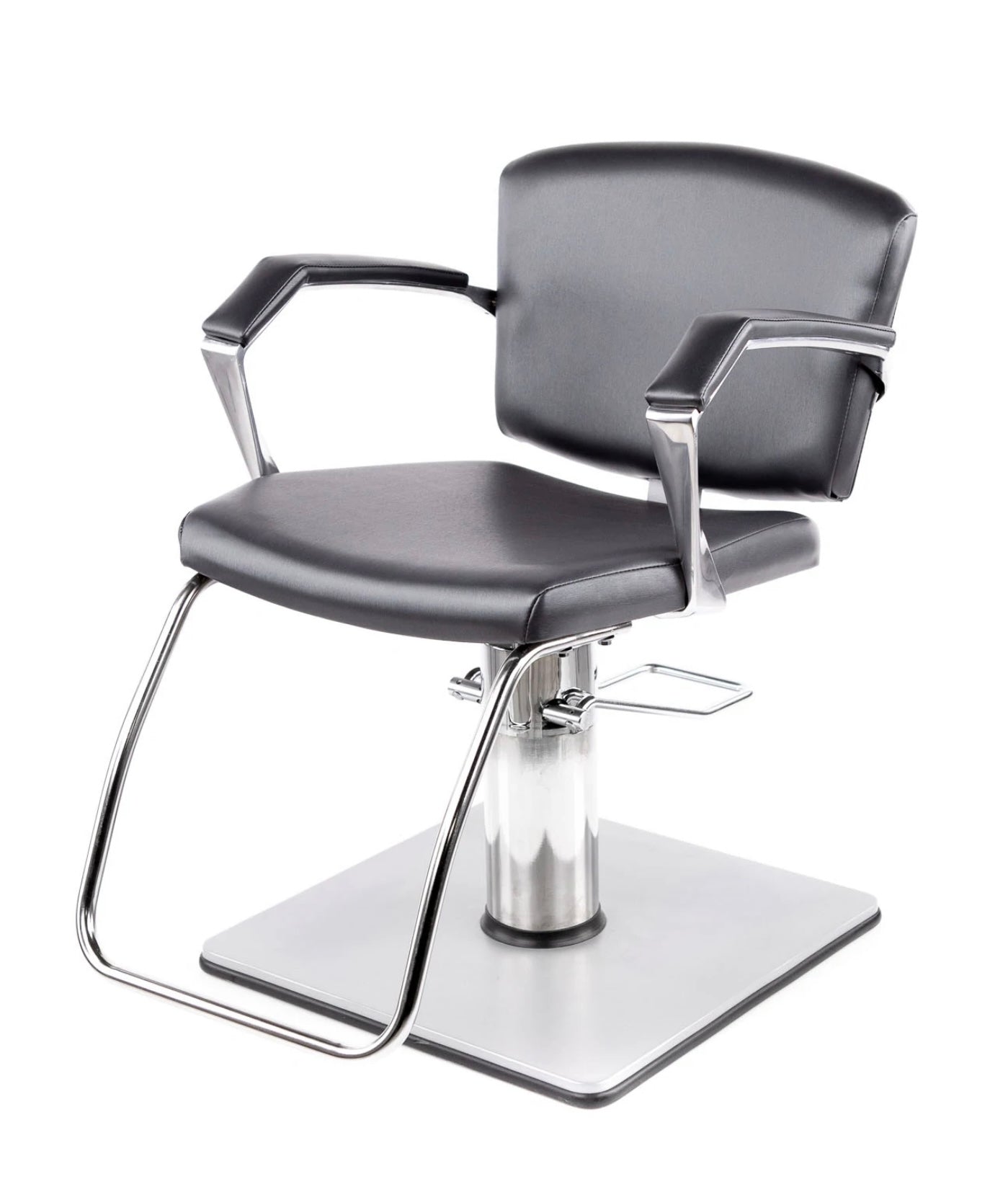 Adarna Professional Salon Styling Chair - Adjustable Hydraulic Hairdressing Chair for Barber & Beauty Salon - Perfect for Haircuts, Styling & Makeup Services