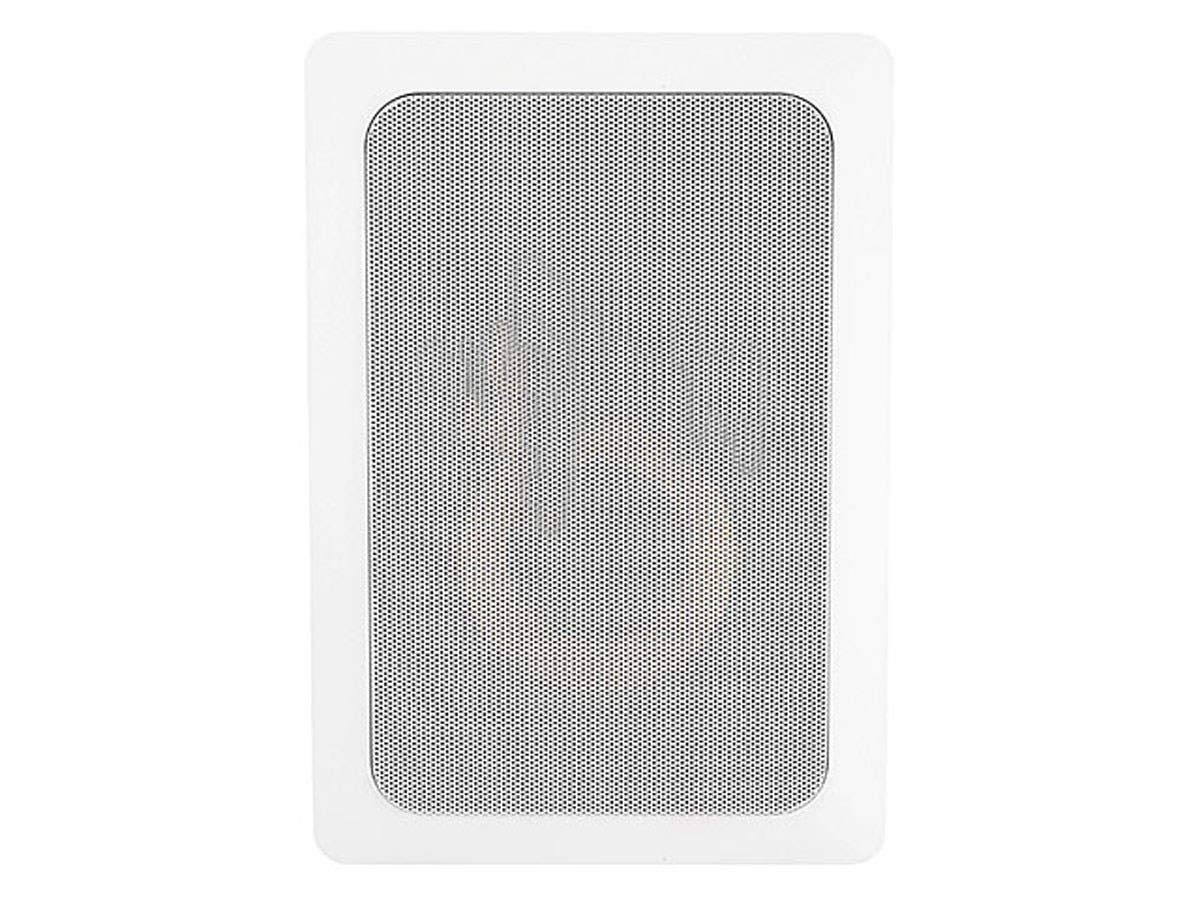 Monoprice 6.5 Inch 2-Way Aramid Fiber In-Wall Speakers with Titanium Silk Dome Tweeters - High Performance Caliber Series for Home Theater & Surround Sound Systems