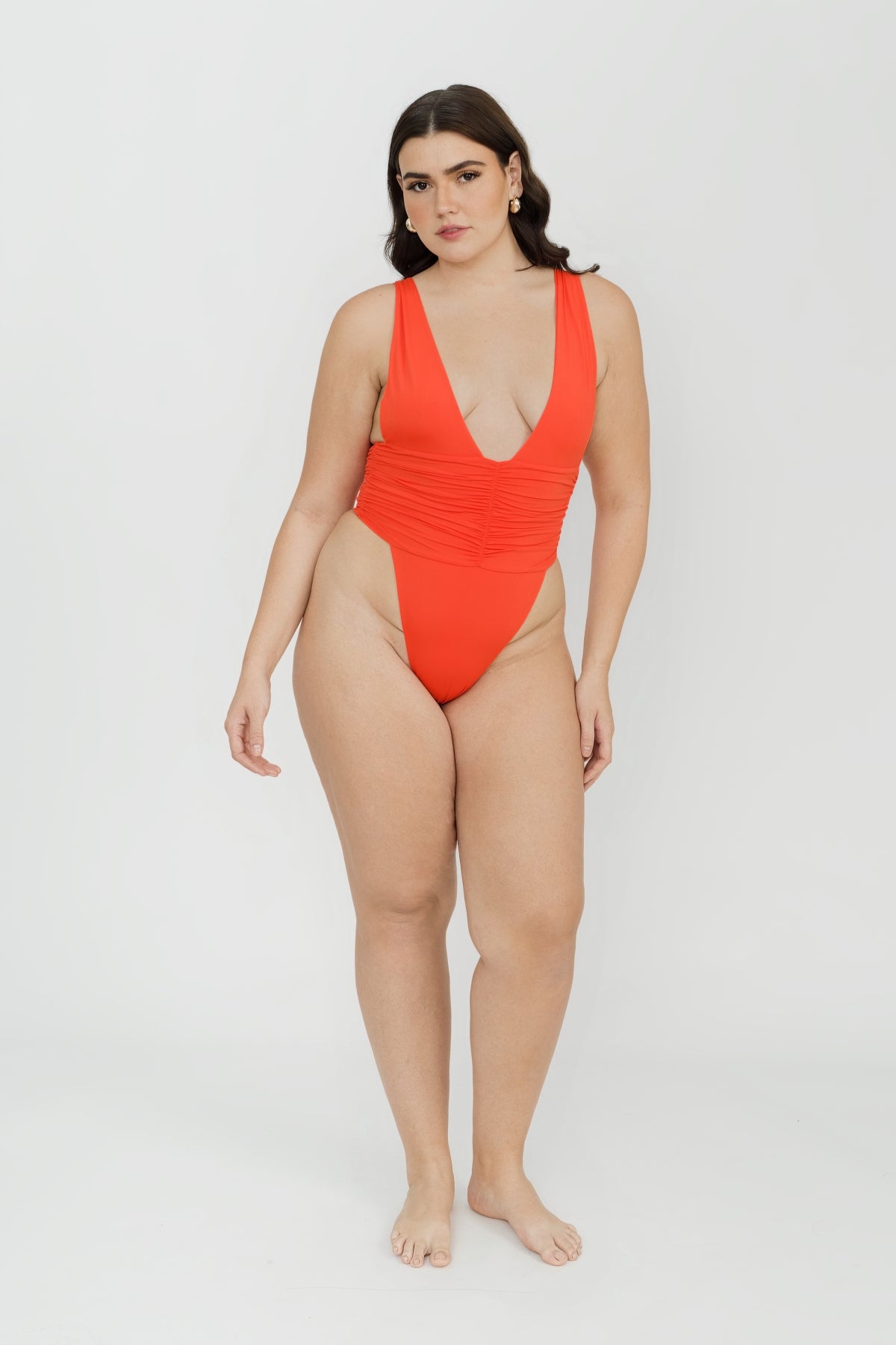 Echo One Piece Mango Print Women's Dress - Casual Summer Beachwear for Vacation & Outdoor Activities