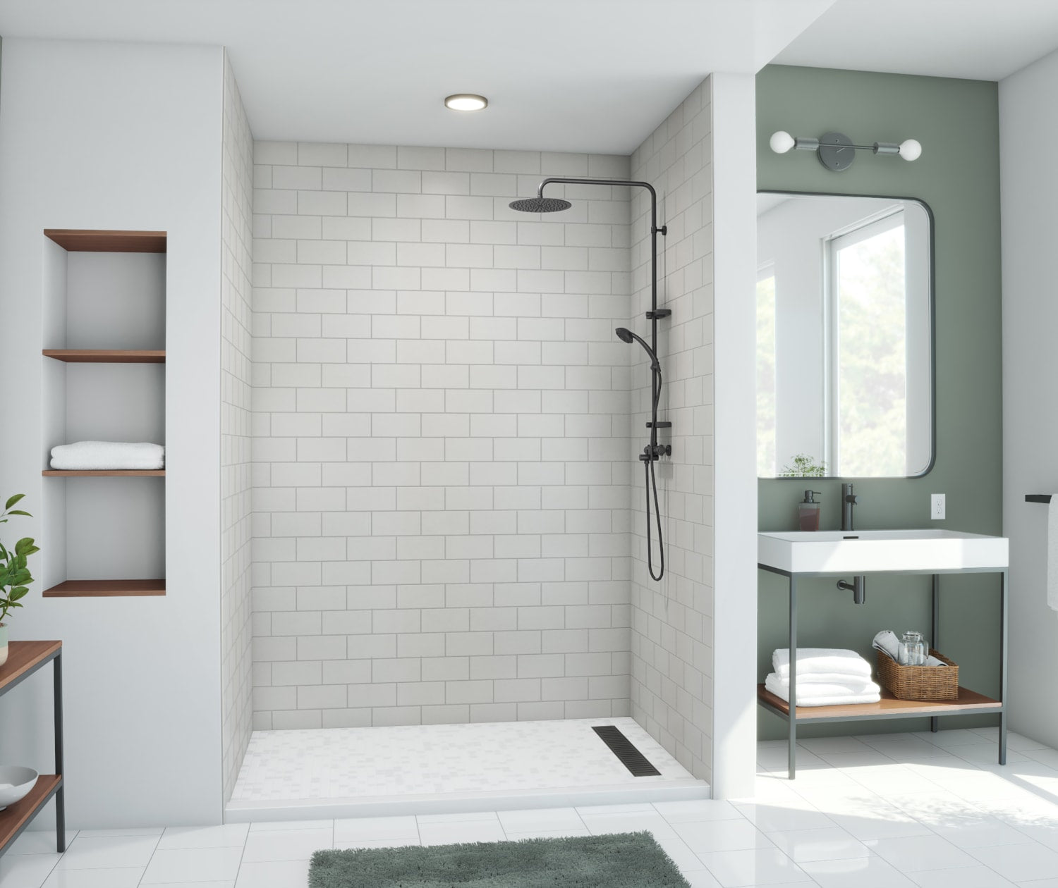 Swanstone Metro Subway Tile 32