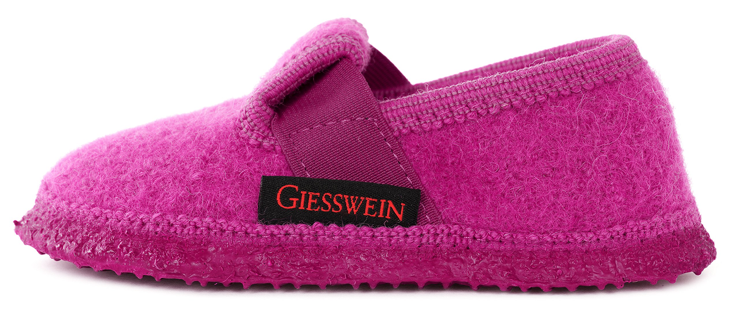 Giesswein Girls' Low-Top Slippers for Kids - Soft & Comfortable Indoor/Outdoor House Shoes - Perfect for Playtime, School & Home Use (Size 1 US Little Kid)