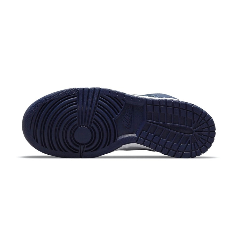 Nike Dunk High GS Sneakers in Midnight Navy & White - Stylish & Comfortable Basketball Shoes for Women & Teens - Perfect for Casual Wear, School & Street Fashion