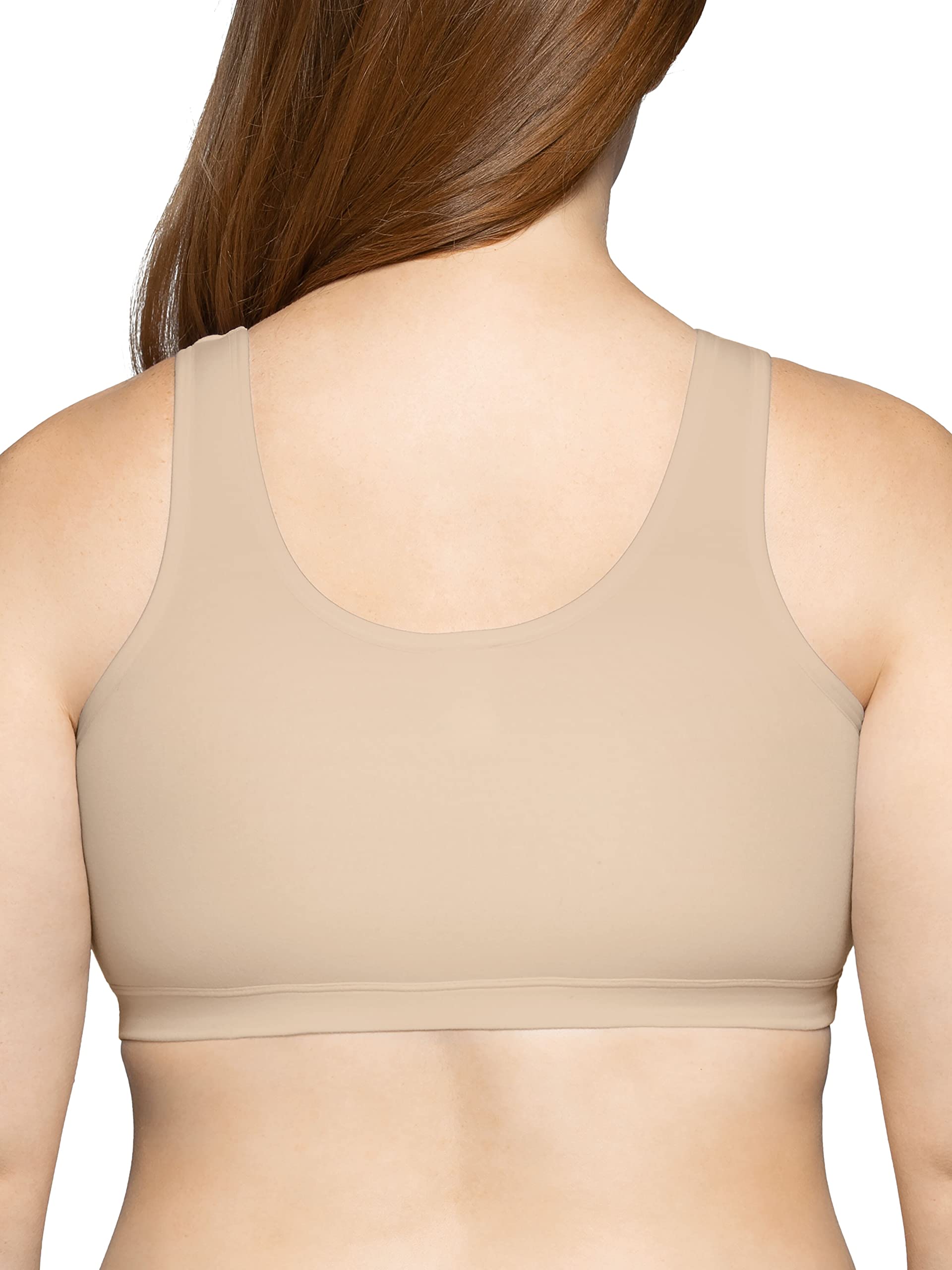 Vanity Fair Women's Beyond Comfort Wireless Pullover Bra - Seamless Soft Cup for All-Day Wear, Yoga & Lounge