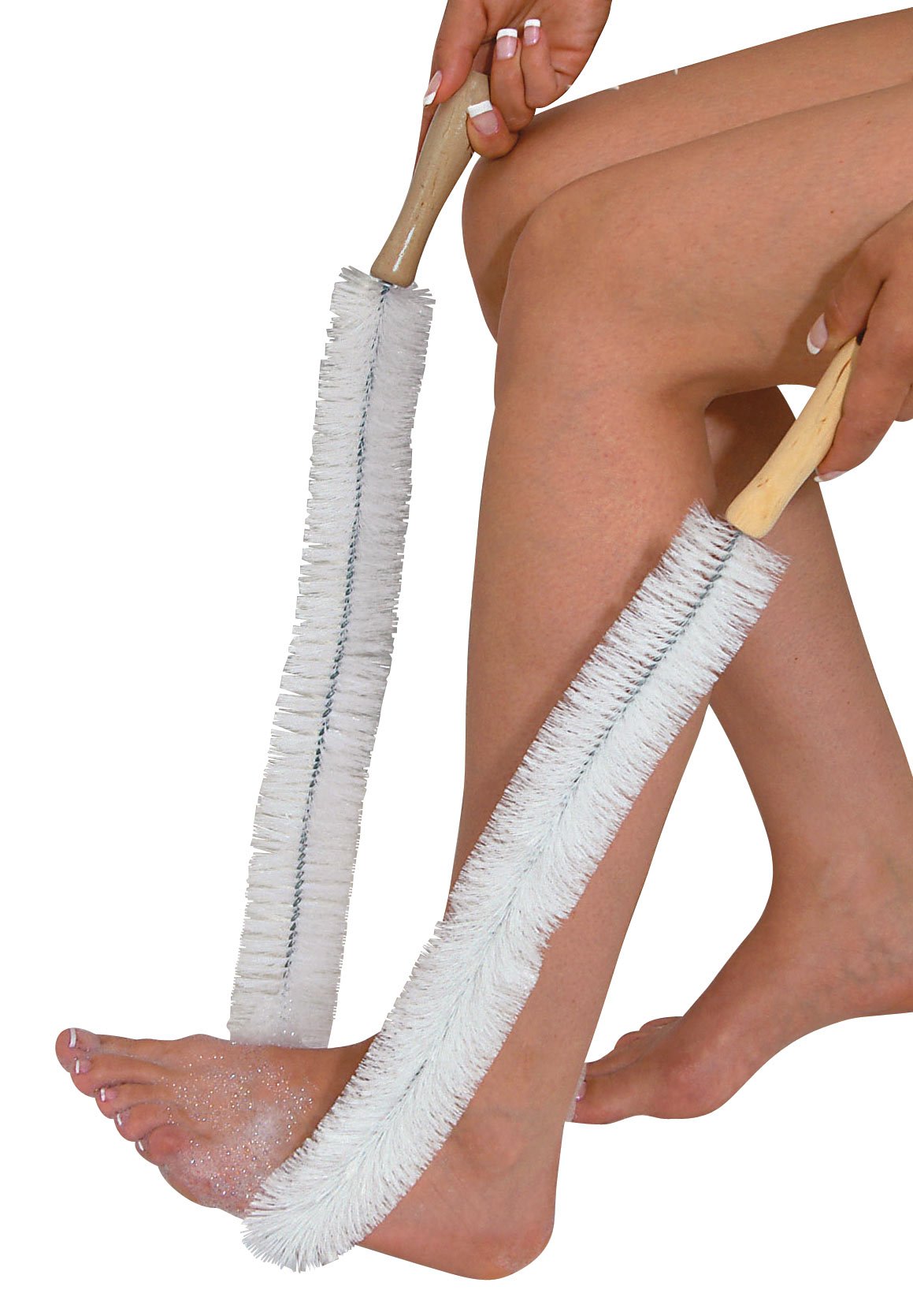 Body Brush for Dry Brushing & Exfoliation - Spa & Home Use