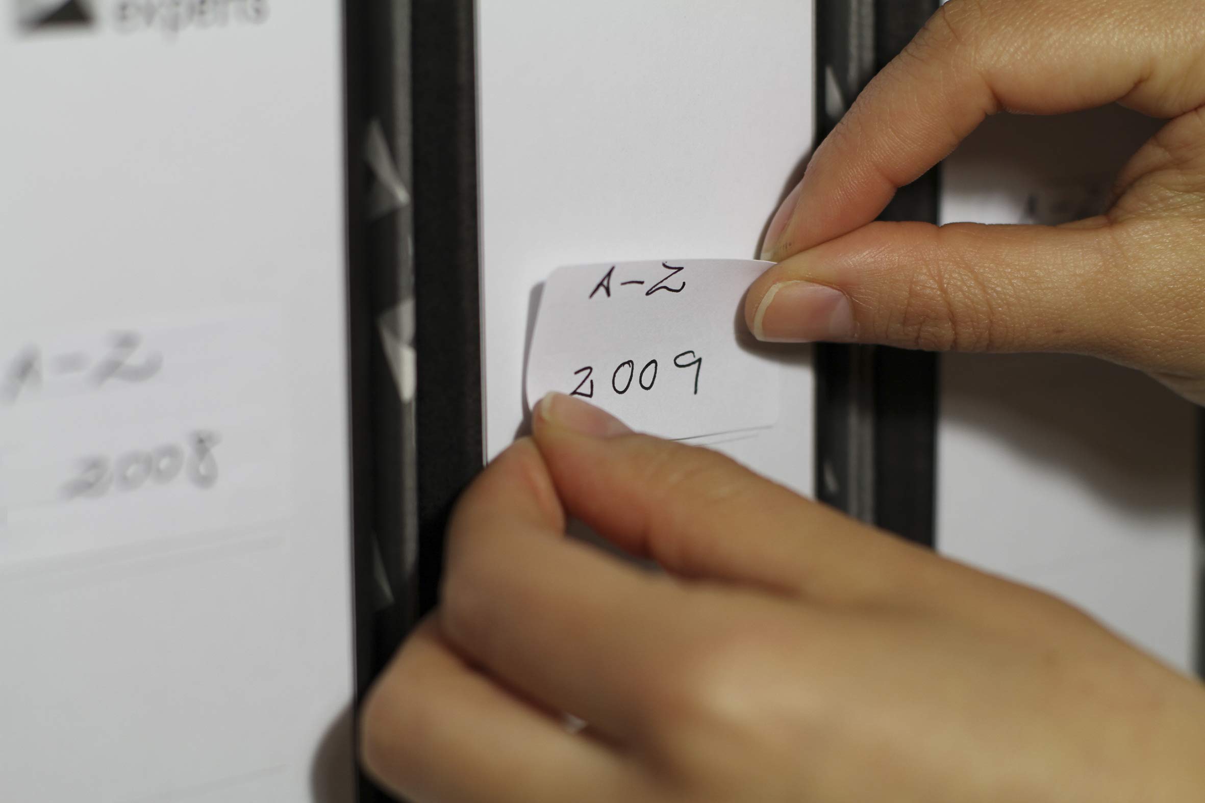 71y18 Printable White Labels 8x12mm - for Organizing & Shipping