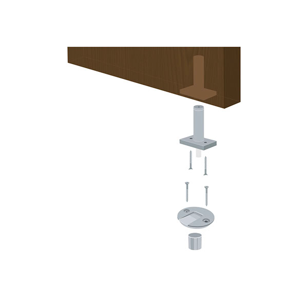 GS300XL Heavy Duty Extra Long Throw Door Stop - Secure & Durable Door Holder for Home, Office & Commercial Use