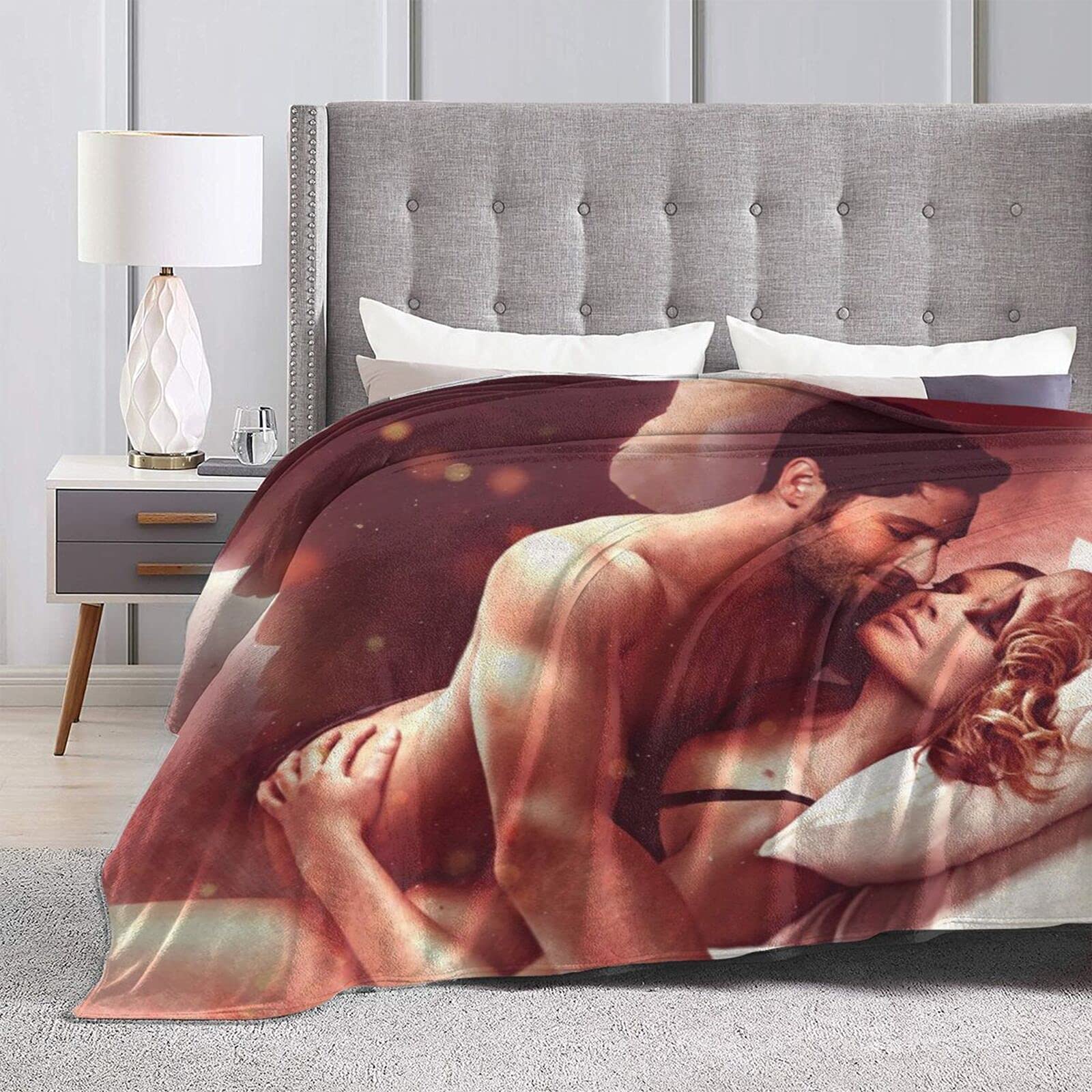 Ultra-Soft Fleece Blanket - Lucifer Chloe Flannel Throw Blanket 80