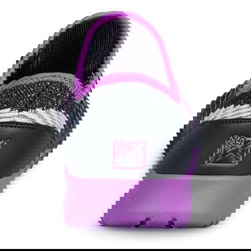 KR Strikeforce Women's Jazz Black/Purple Bowling Shoes - Lightweight & Comfortable for League Play & Casual Bowling