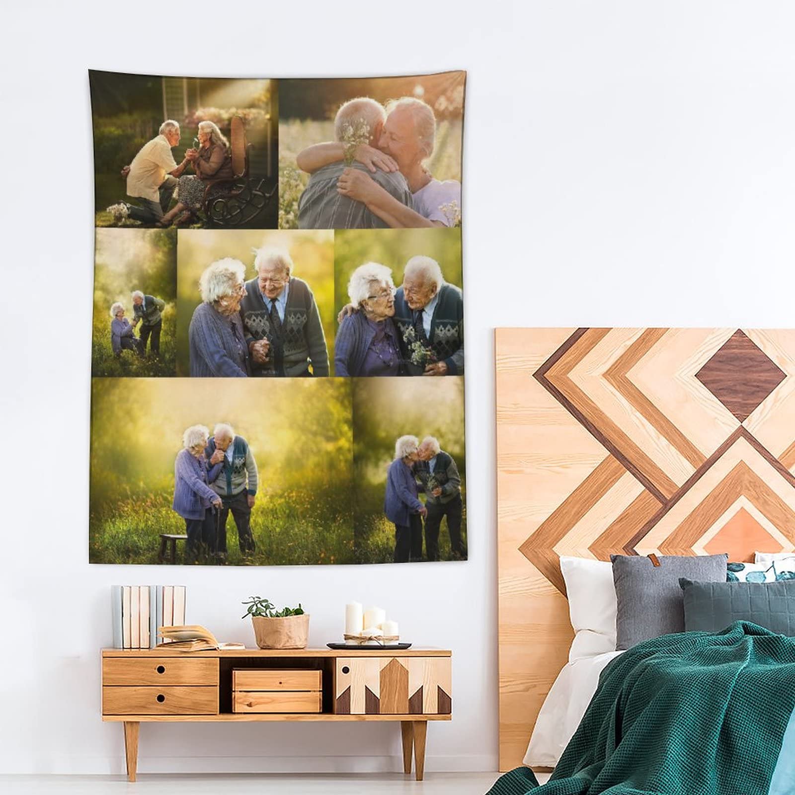 JCETUNO Custom 3D Tapestry Wall Hanging - 60