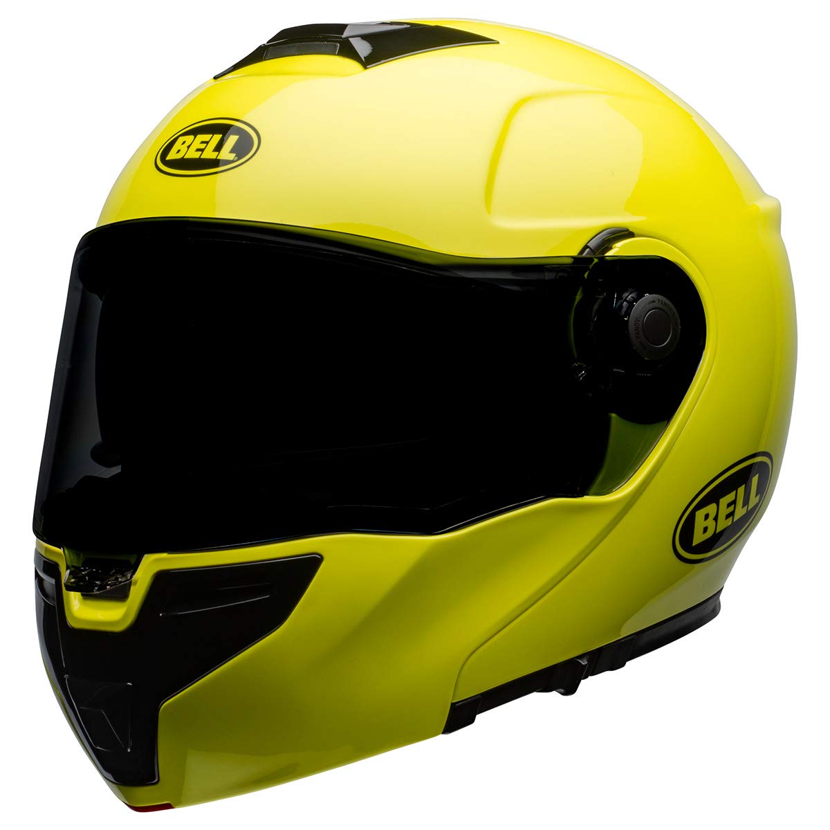 BELL SRT Modular Helmet - High Visibility Gloss Finish (Small) - DOT Certified Motorcycle Helmet for Safe Riding - Perfect for Commuting, Touring & Adventure Motorcycles
