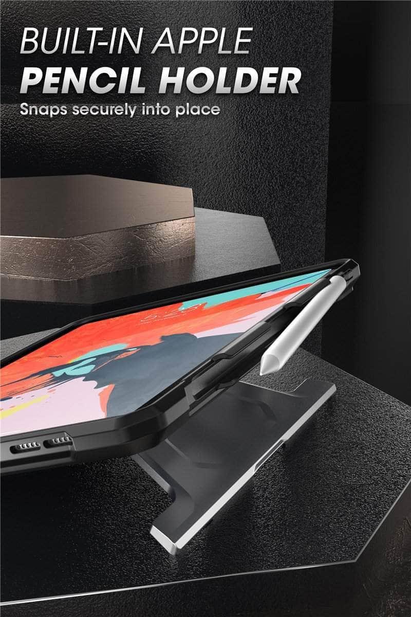 SUPCASE iPad Pro 12.9 Case 2021 - Shockproof Rugged Protective Cover with Kickstand | Full Body Protection for iPad Pro 12.9 (5th/6th Gen) | Perfect for Work, Travel & Outdoor Activities