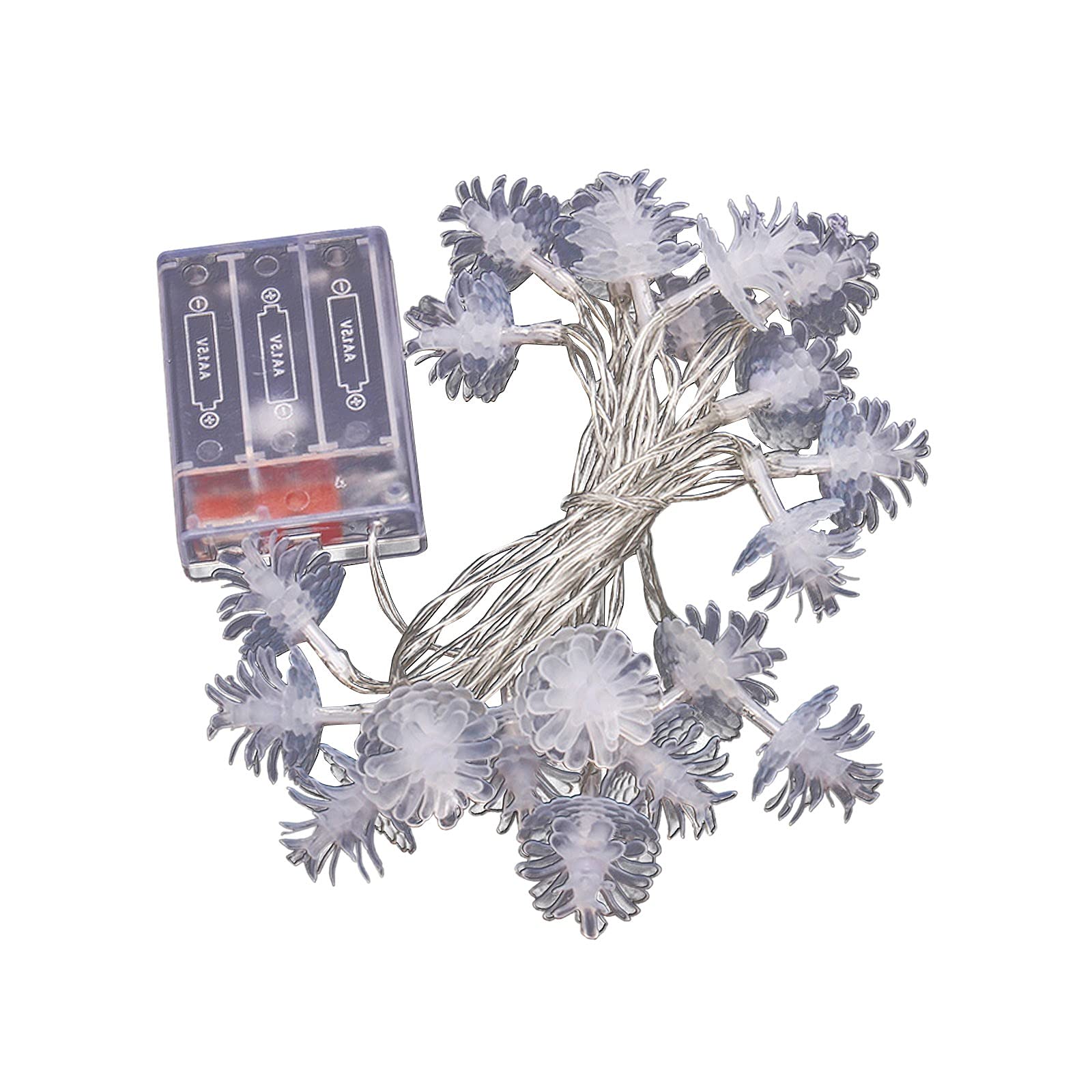 Boddenly Fairy Lights - 7.2ft Battery Operated String Lights for Bedroom, Party & Holiday Decorations | Christmas Home Decor, Cute Shape Lights with Battery Box | Perfect for Bedroom, Wedding, Garden & Indoor Outdoor Decor