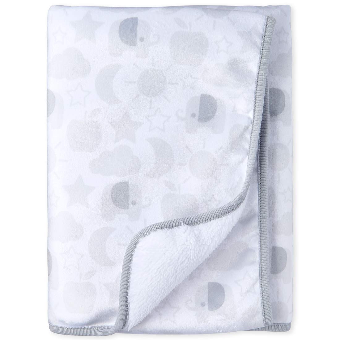 The Children's Place Soft Unisex Baby Blanket with Cute Prints - Perfect for Nursery, Stroller & Travel - Cozy Gift for Newborns & Infants