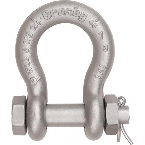 Crosby G 2130A Alloy Steel Bolt Type Shackles Grade 8 - Heavy Duty Lifting & Rigging for Construction, Marine, and Industrial Applications