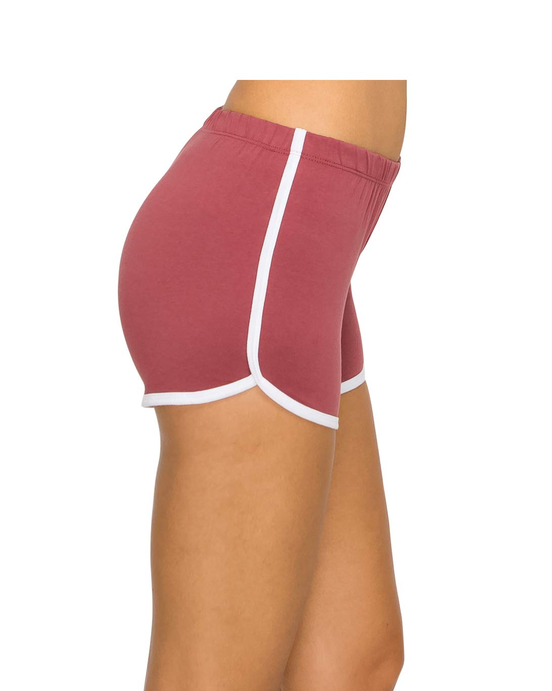 EttelLut Women's Sexy Booty Dolphin Shorts - High Waist Athletic Shorts for Gym, Workout, Running & Yoga - Volleyball & Fitness Apparel - Perfect for Sports, Beach & Casual Wear