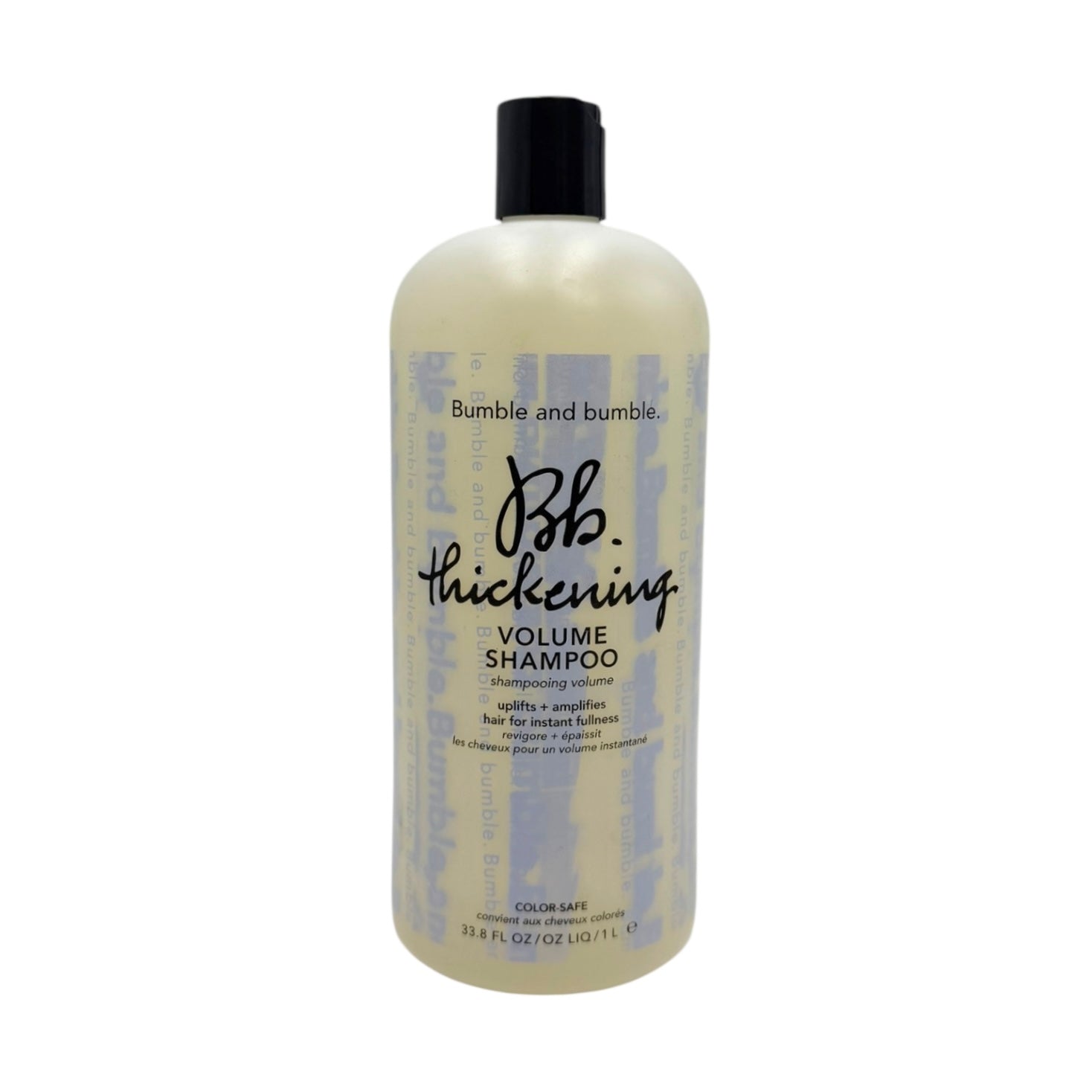 Bumble and Bumble Bb. Thickening Volume Shampoo for Fine Hair - 33.8 oz Large Size - Adds Body & Fullness - Perfect for Daily Use & Salon-Quality Results at Home