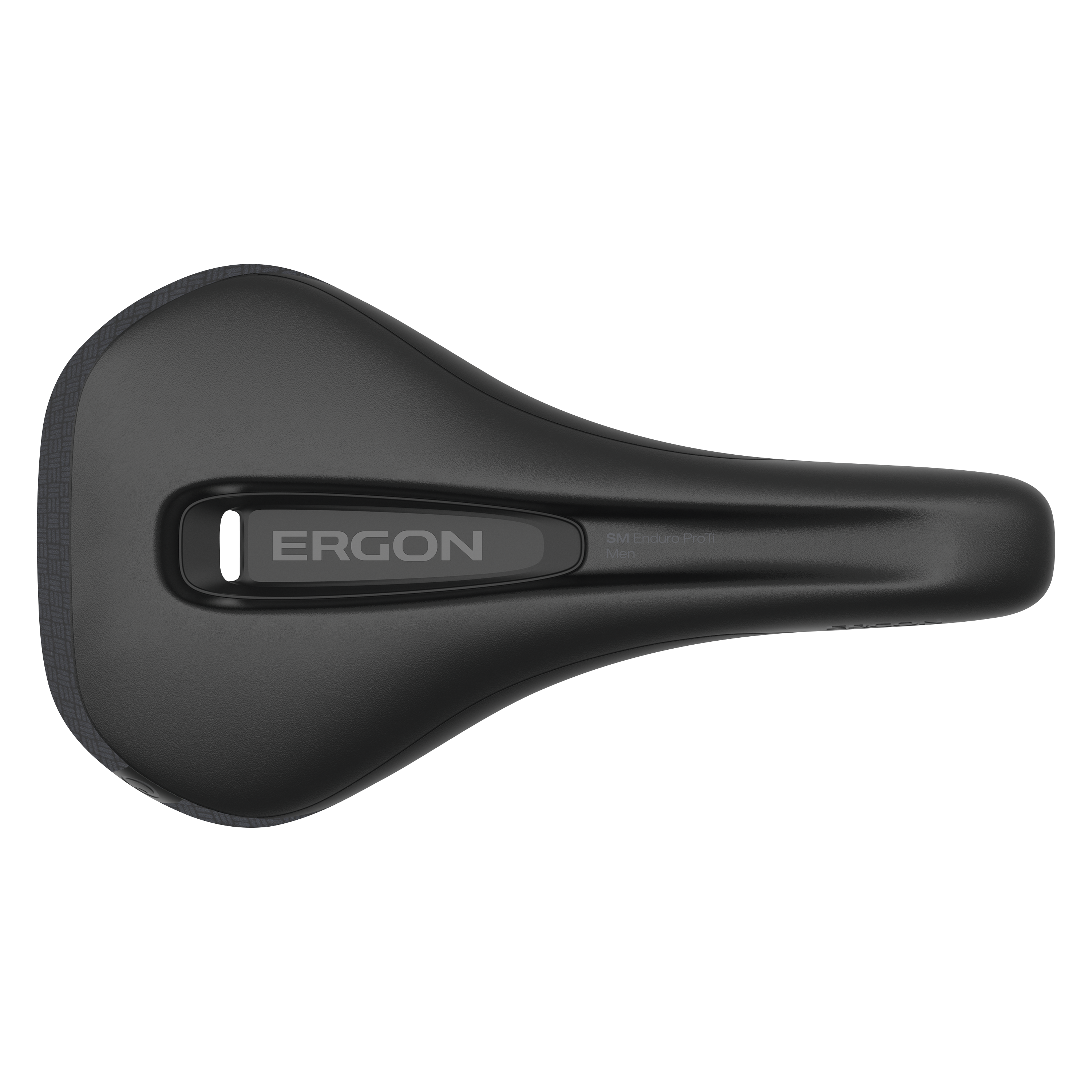 Ergon SM Enduro Pro Ti Men's Mountain Bike Saddle - Lightweight Titanium Rails for Enduro & Trail Riding - Perfect for Long-Distance Cycling & Technical Descents