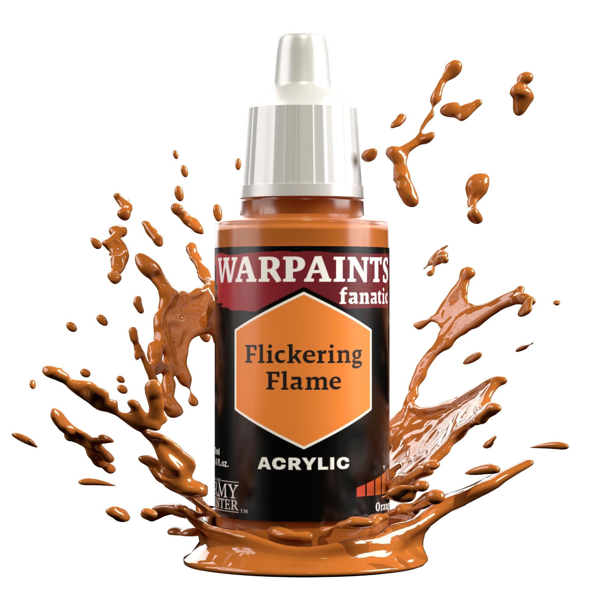 Warpaints Fanatic: Flickering Flame - High-Quality Fantasy Face Paint for Cosplay, Halloween & Theatrical Makeup - Perfect for Costume Parties & Live Action Role Playing (LARP)