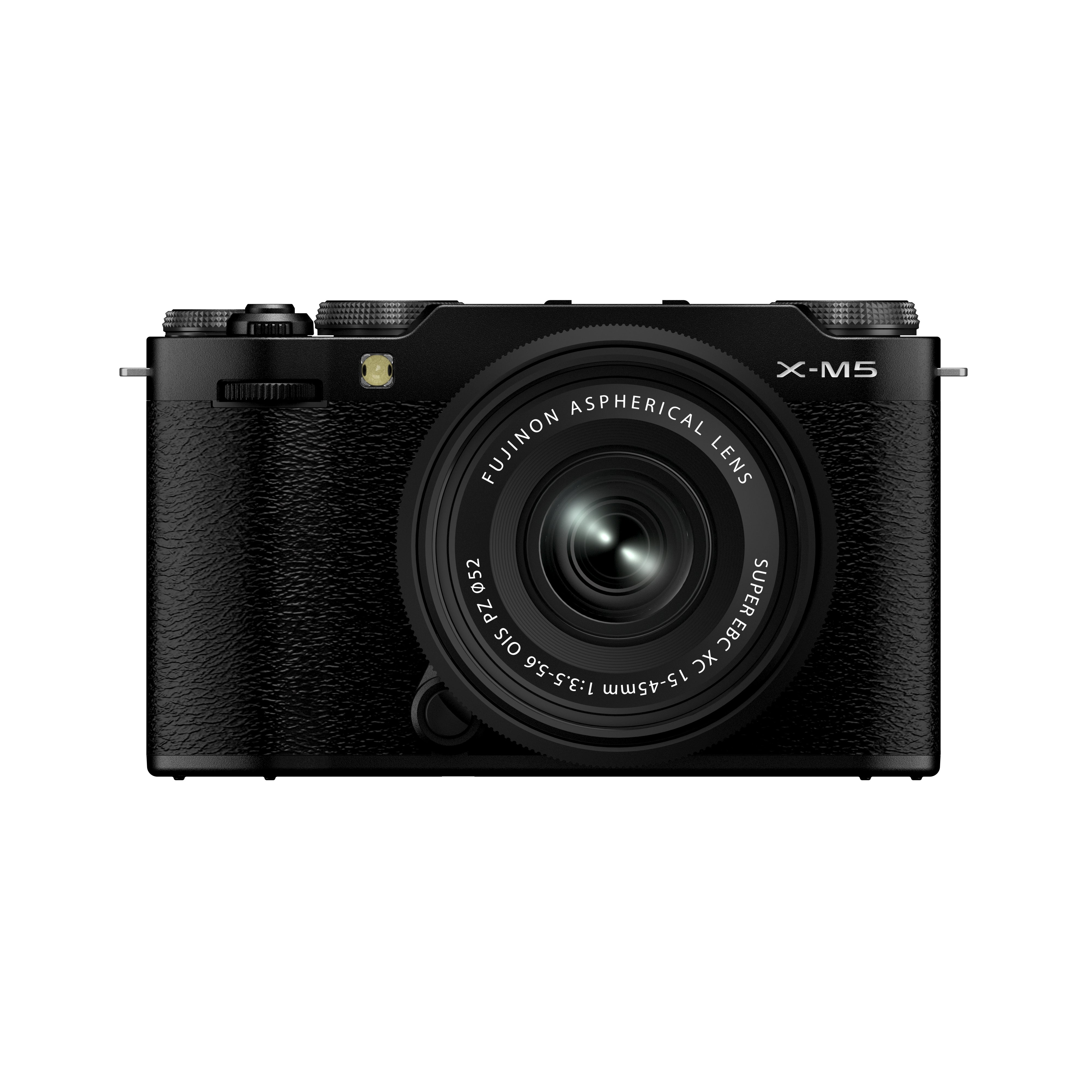 FUJIFILM X-M5 Mirrorless Digital Camera with 15-45mm f/3.5-5.6 Lens Kit (Black) - Perfect for Travel Photography, Vlogging & Street Shooting