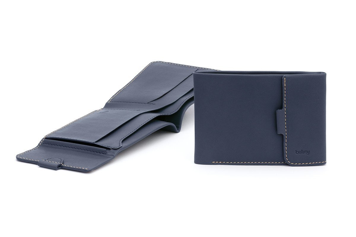 Bellroy Coin Fold Wallet - Slim RFID Blocking Leather Wallet for Men & Women | Perfect for Travel, Everyday Use & Minimalist Lifestyle