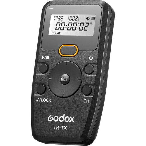 Godox TR-N1 Wireless Timer Remote Control for Camera - Perfect for Time-Lapse, Group Photos & Long Exposure Photography