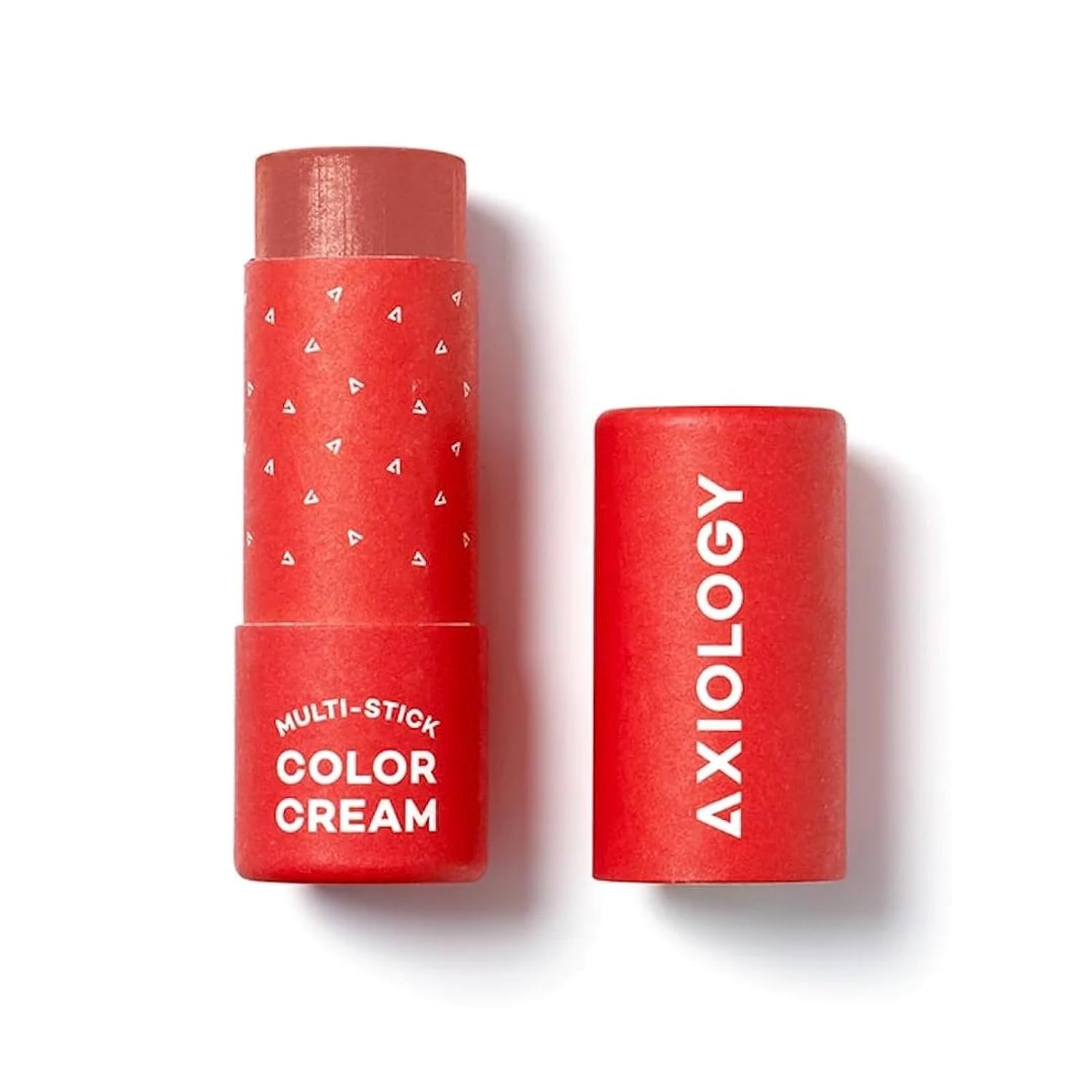Axiology Vegan Multi Stick - Creamy Blush, Lip & Eye Color Stick | Hydrating Face Makeup with Oils & Butter | All-Day Wear for Contouring & Highlighting | Perfect for Everyday Makeup & On-The-Go Touch Ups (Devotion)
