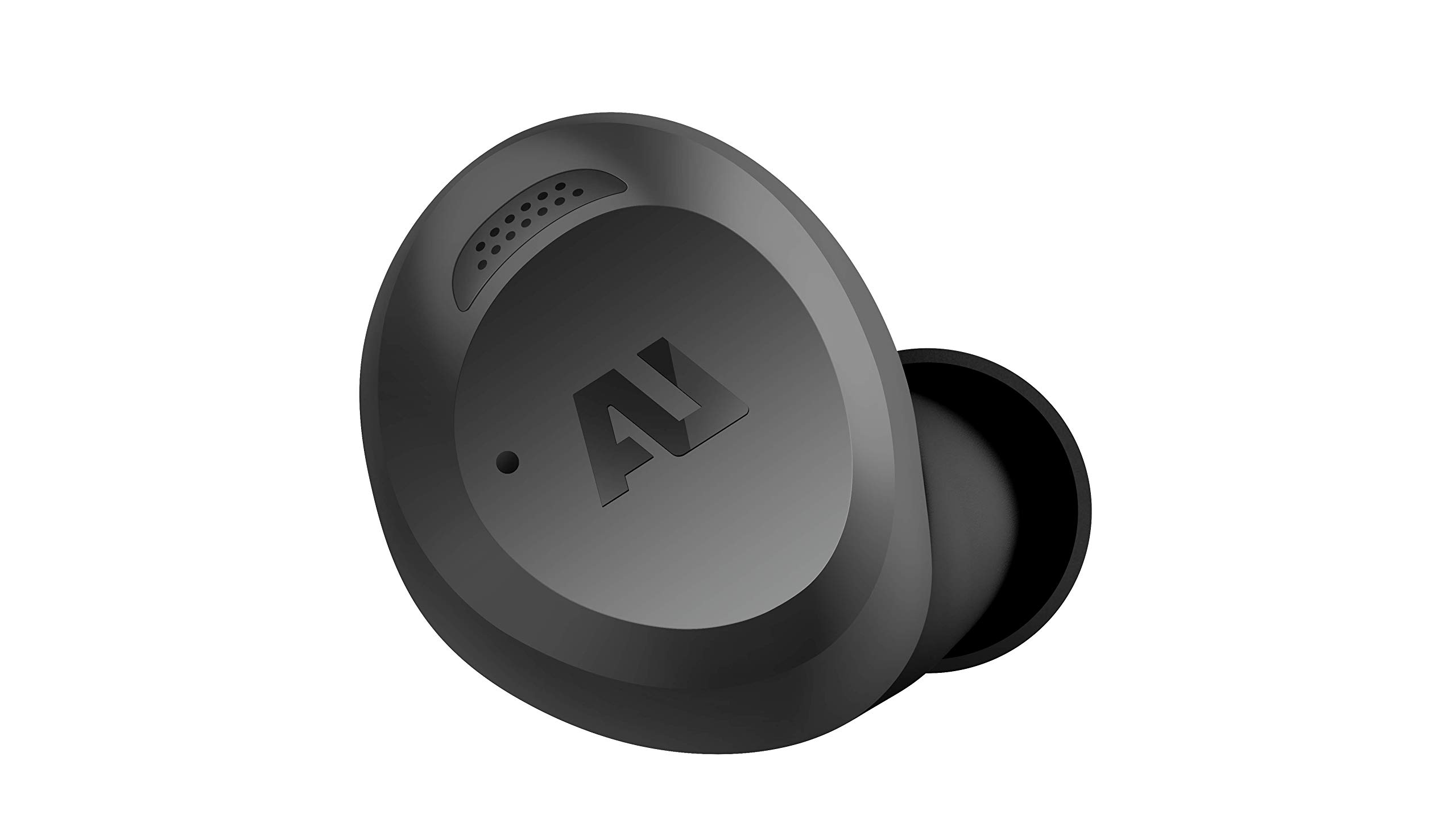 ausounds AU-Stream Hybrid Bluetooth True Wireless Earbuds with Active Noise Cancellation | Touch Controls, Wireless Charging Case & Premium Dynamic Drivers | Gray | Perfect for Commuting, Workouts & Travel