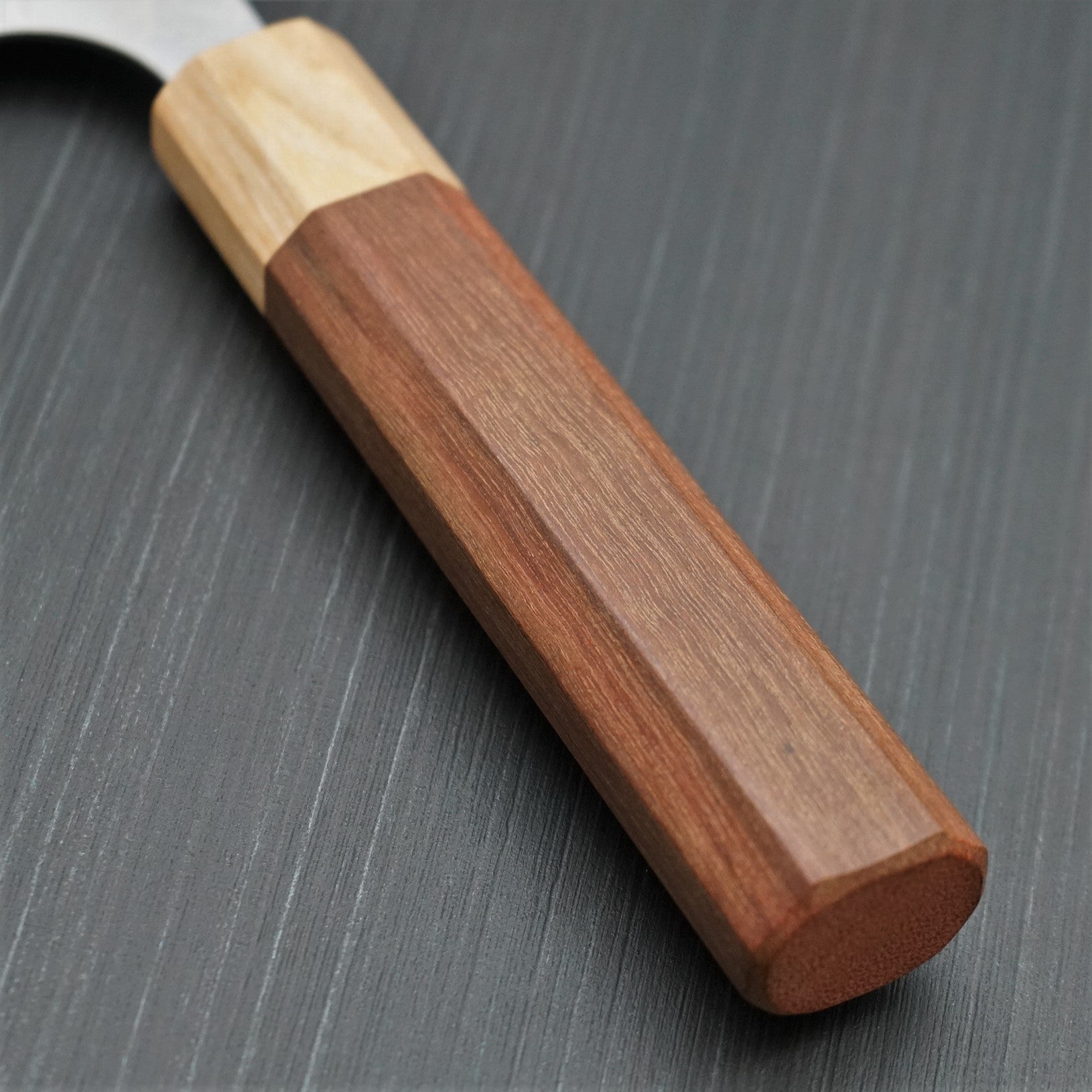 Premium Yoshimi Kato SG2 Super Gold Damascus Gyuto Chef Knife 210mm - Japanese V-Shaped Kitchen Knife with Jarrah Handle for Professional Chefs & Home Cooking, Perfect for Slicing, Dicing & Precision Cutting
