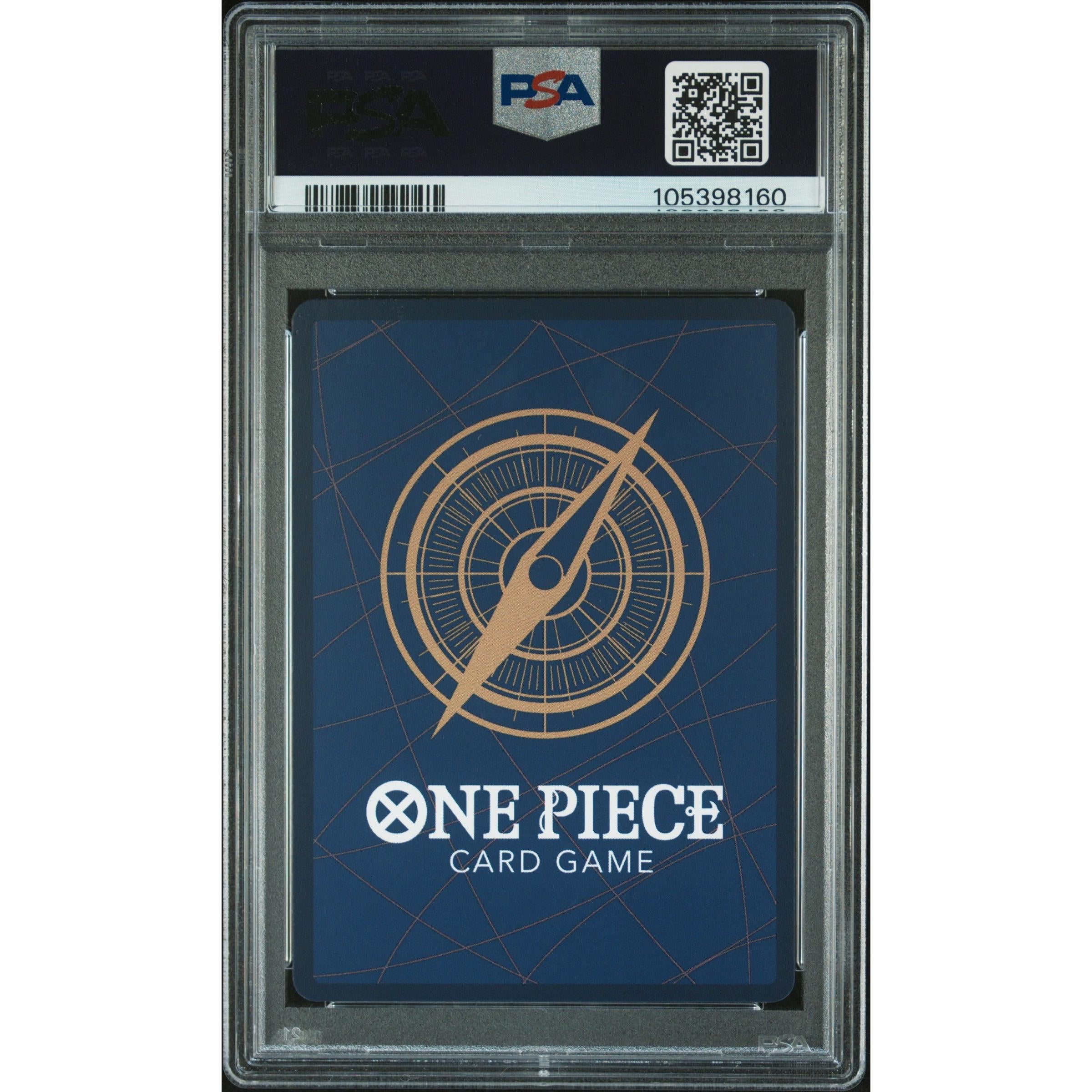 2024 One Piece 2nd OP09 Anniversary Tournament Rob Lucci OP09-038 PSA 10 Graded Card - Collectible Anime Trading Card for Tournaments, Display & Investment