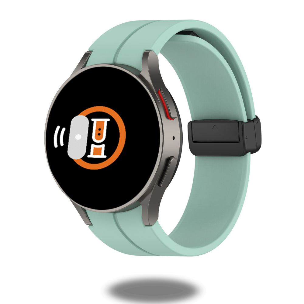 Samsung Galaxy Watch Magnetic Silicone Band - Secure & Comfortable Strap for Active Lifestyle, Workout & Everyday Use