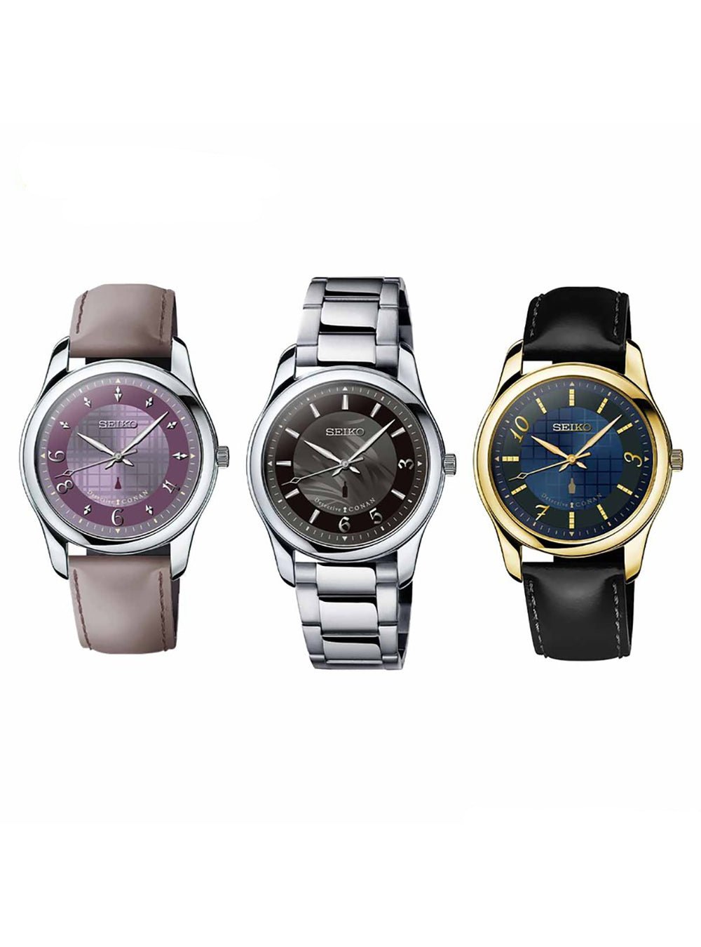 SEIKO x Detective Conan Limited Edition Japan Made Watch - Anime Collector's Item for Fans & Gift for Special Occasions
