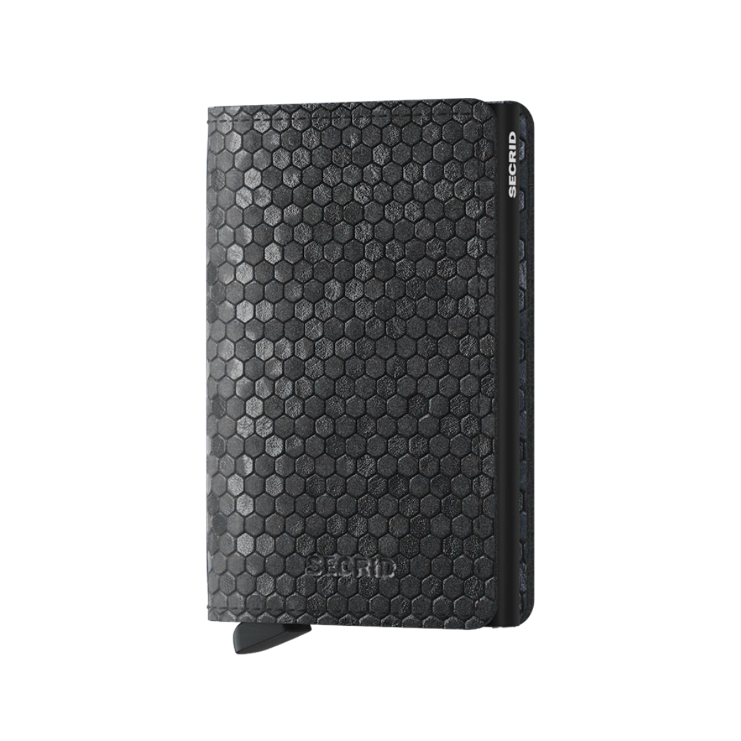 SECRID Slimwallet Hexagon - RFID Blocking Minimalist Wallet for Men & Women | Compact & Durable Card Holder for Travel, Business & Everyday Use