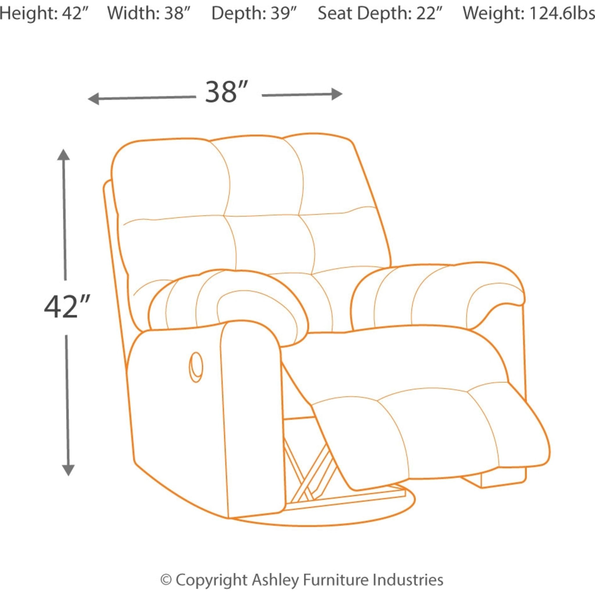 Acieona Swivel Rocker Recliner Chair - 360° Swivel, Power Lift, Padded Armrests, Slate Gray Fabric - Perfect for Living Room, Home Theater & Elderly Comfort